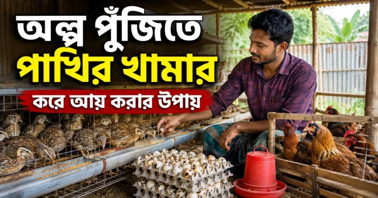 অল্প পুঁজিতে পাখির খামার.png